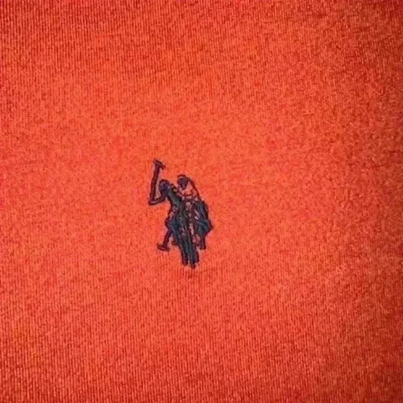 U.S. Polo Assn. 100% Cotton‎ Solid V- Neck T-shirt - Picture 3 of 3